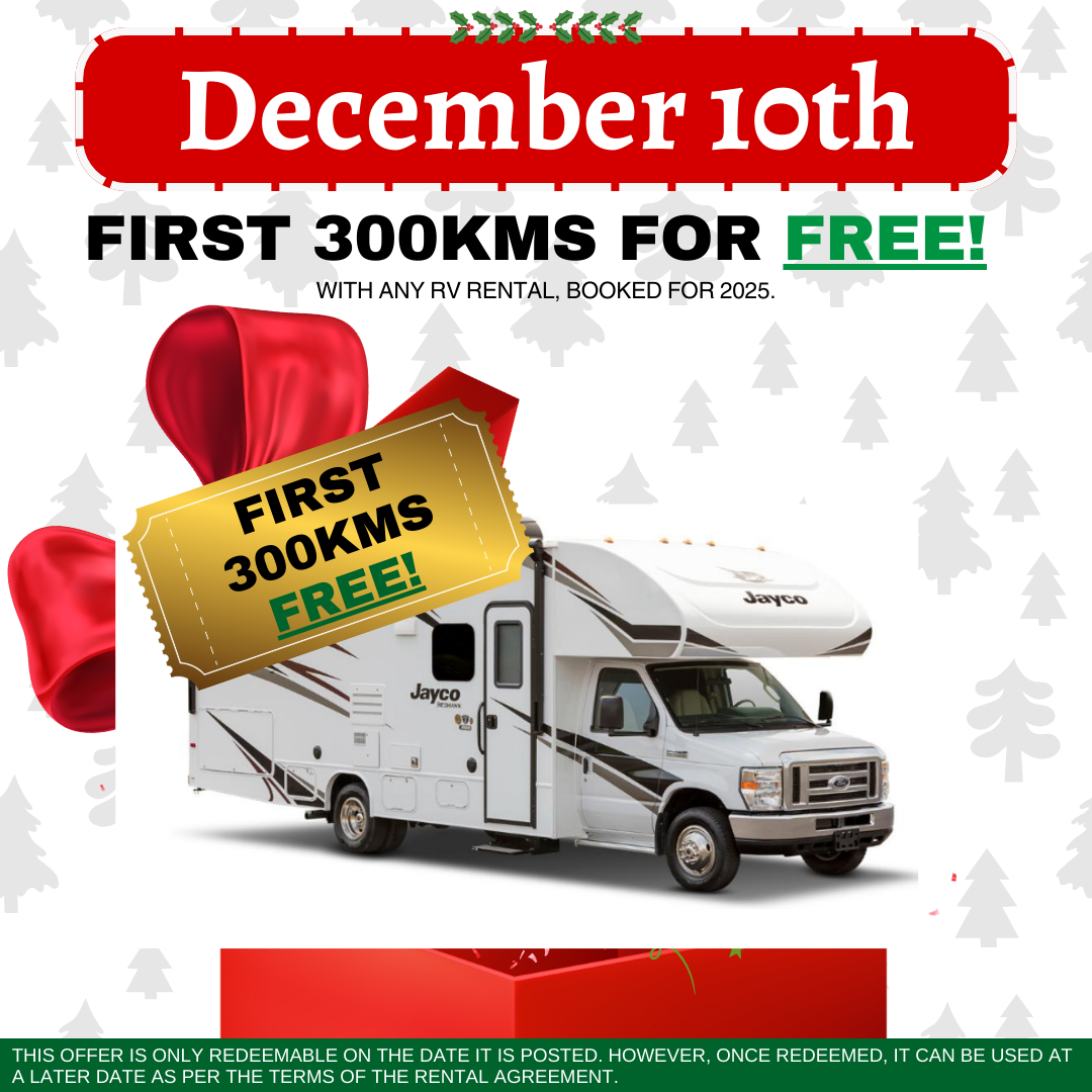 Day 2 Gift: First 300kms Free